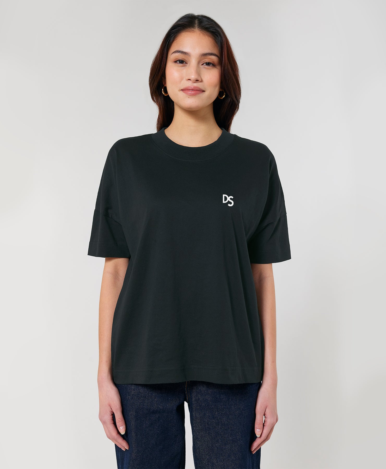 Cocker Spaniel Oversize T-Shirt Black