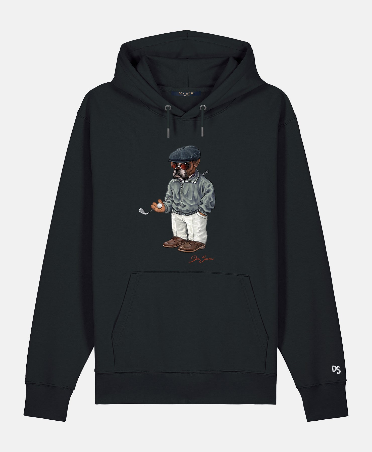 Boxer Hoodie Black