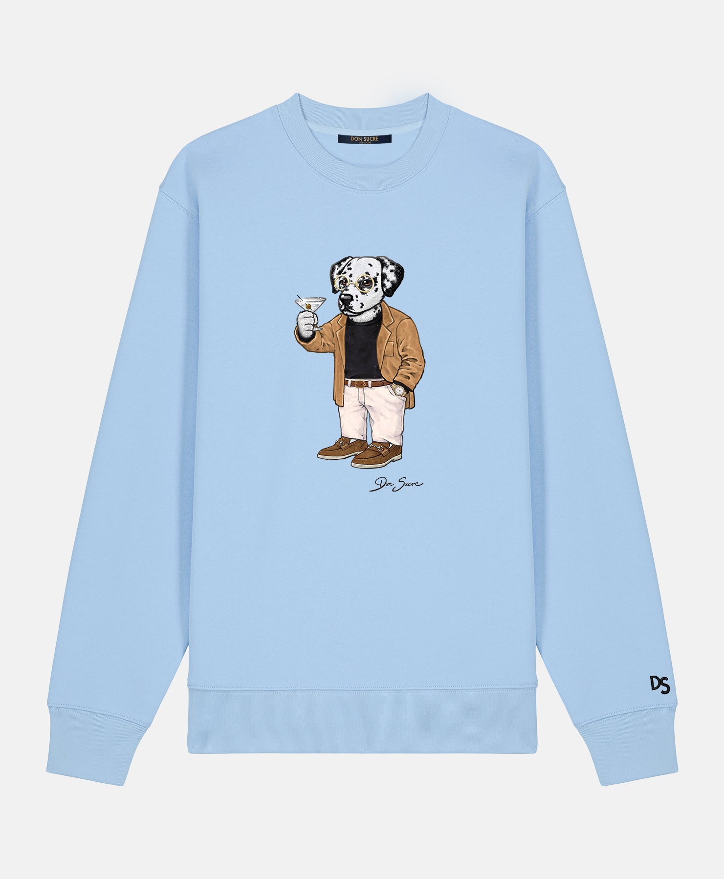 Dalmatian Jumper Blue Soul