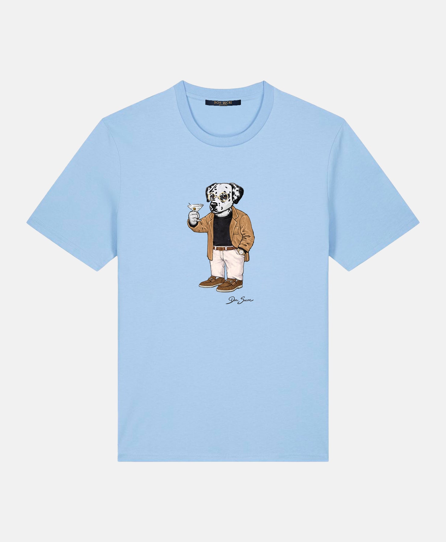 Dalmatian T-Shirt Blue Soul