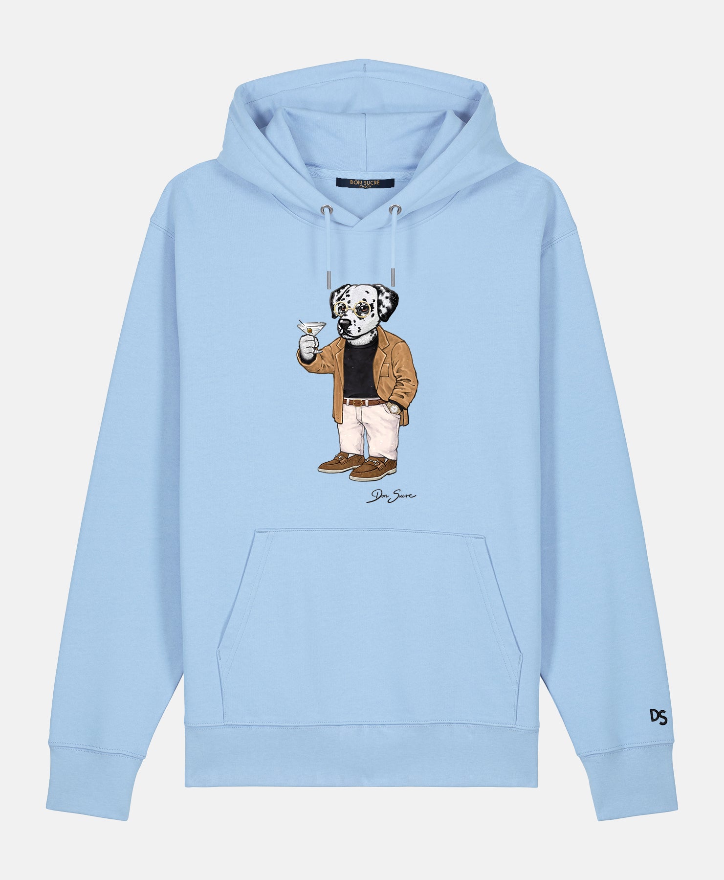 Dalmatian Hoodie Blue Soul