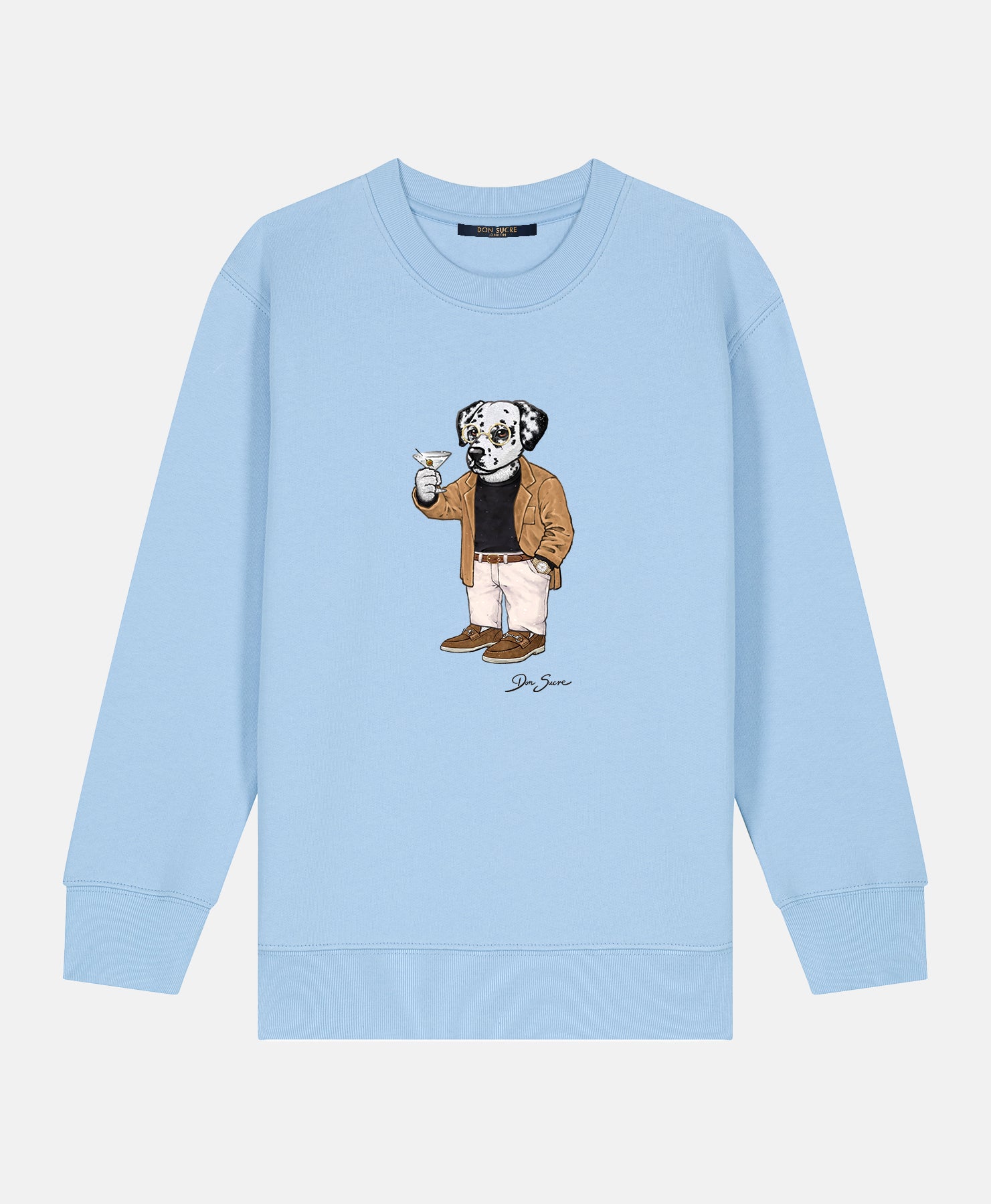 Dalmatian Jumper Kids Blue Soul