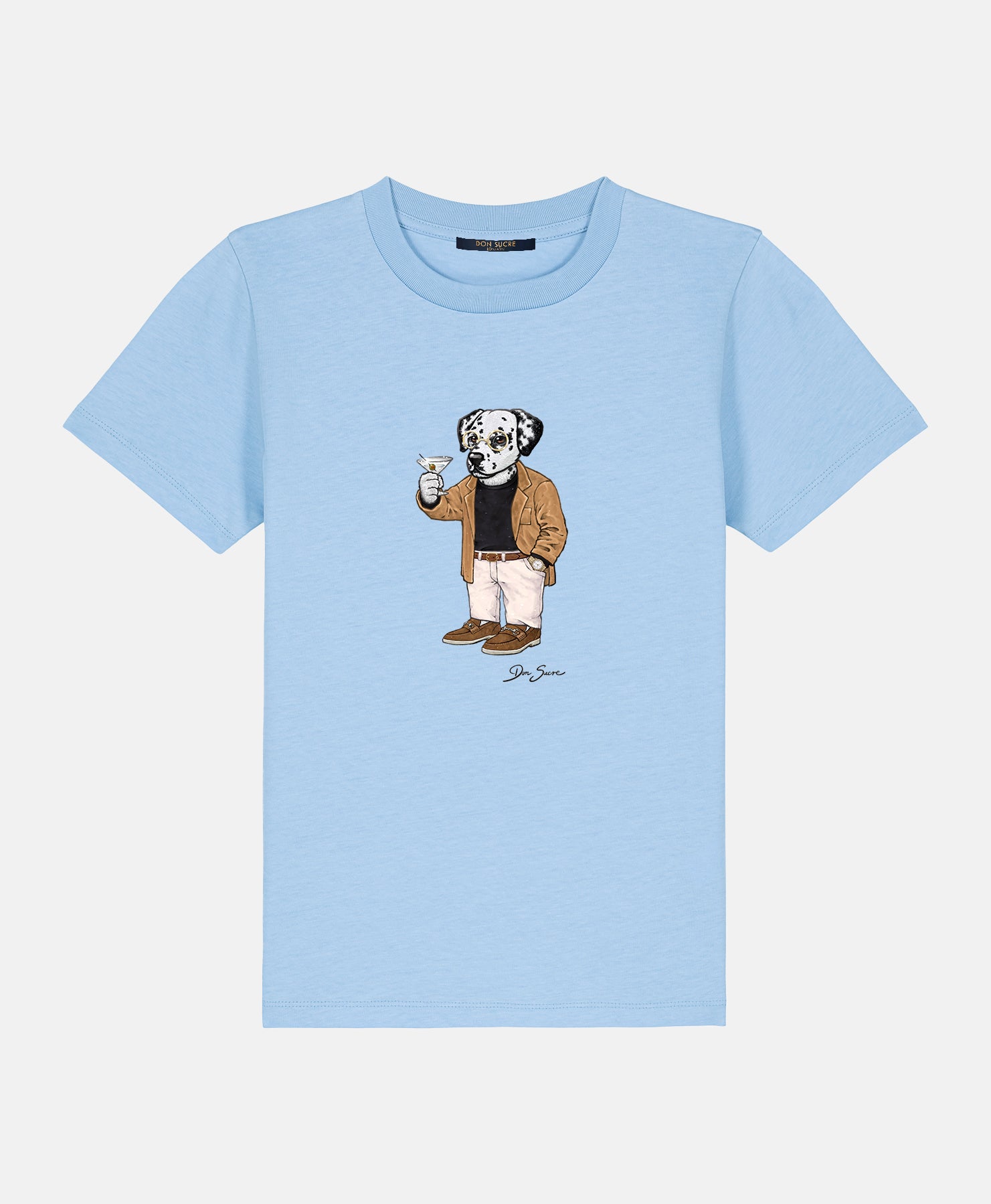 Dalmatian T-Shirt Kids Blue Soul