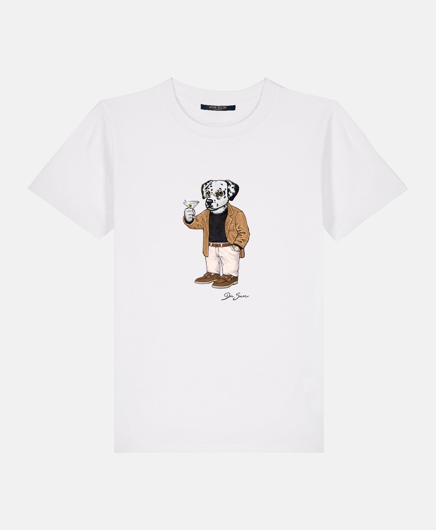 Dalmatian T-Shirt Kids White