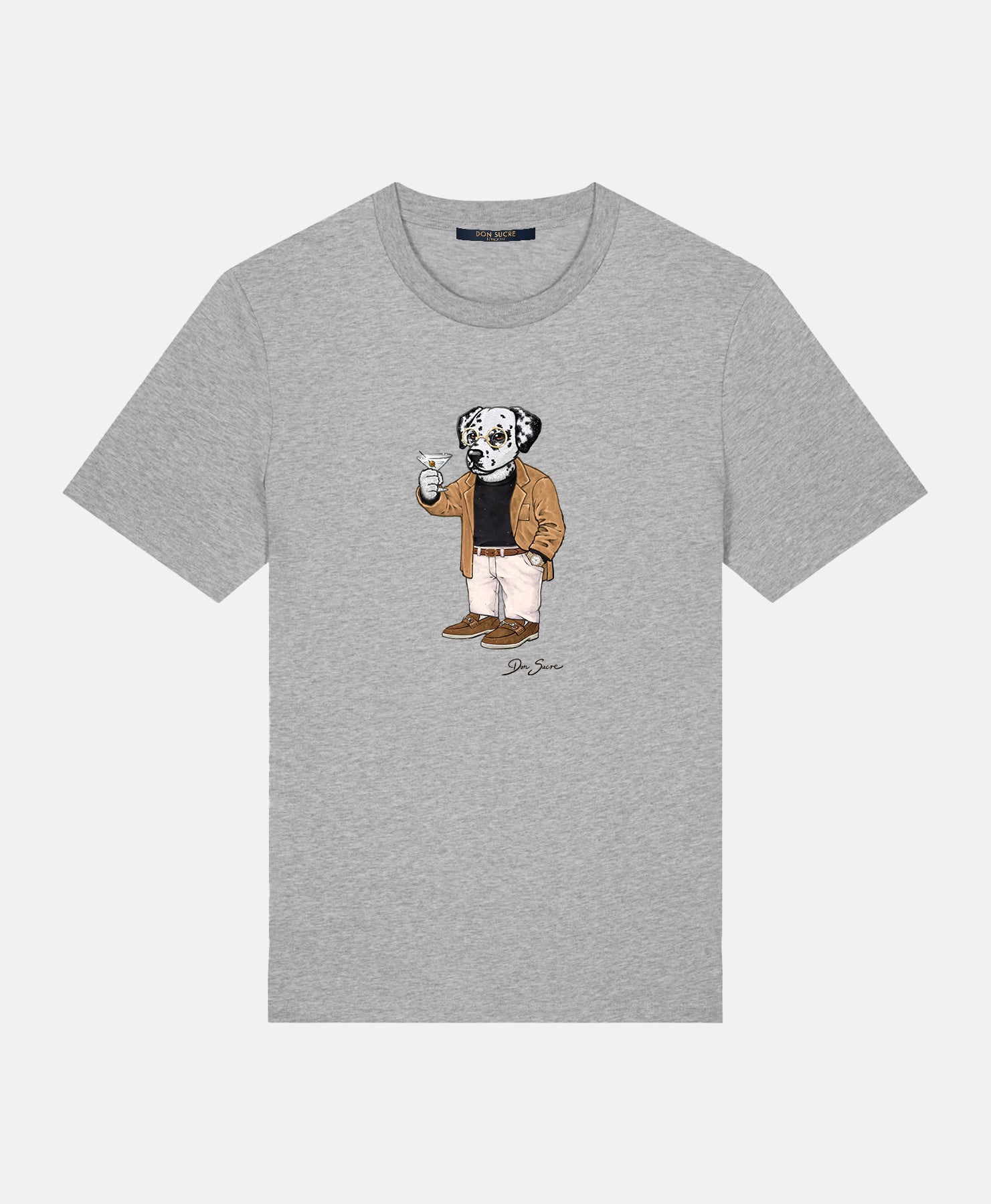 Dalmatian T-Shirt Heather Grey