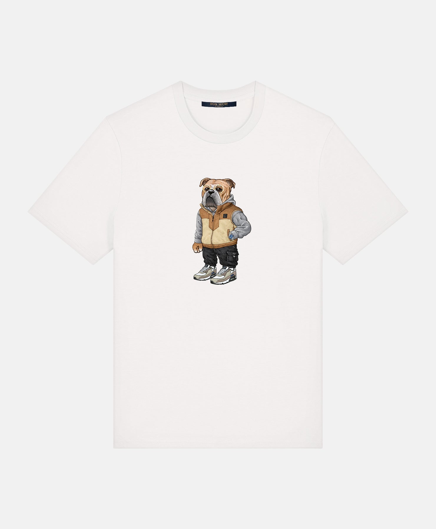 English Bulldog T-Shirt White