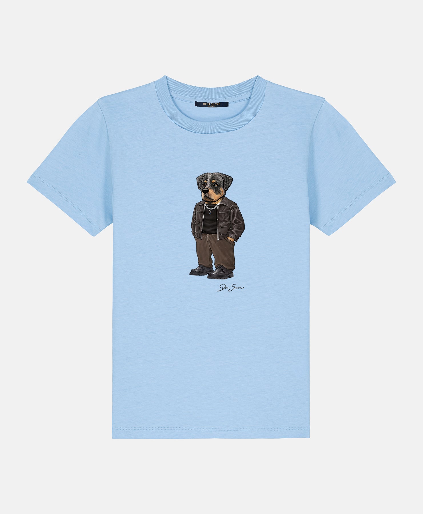 Rottweiler T-Shirt Kids Blue Soul