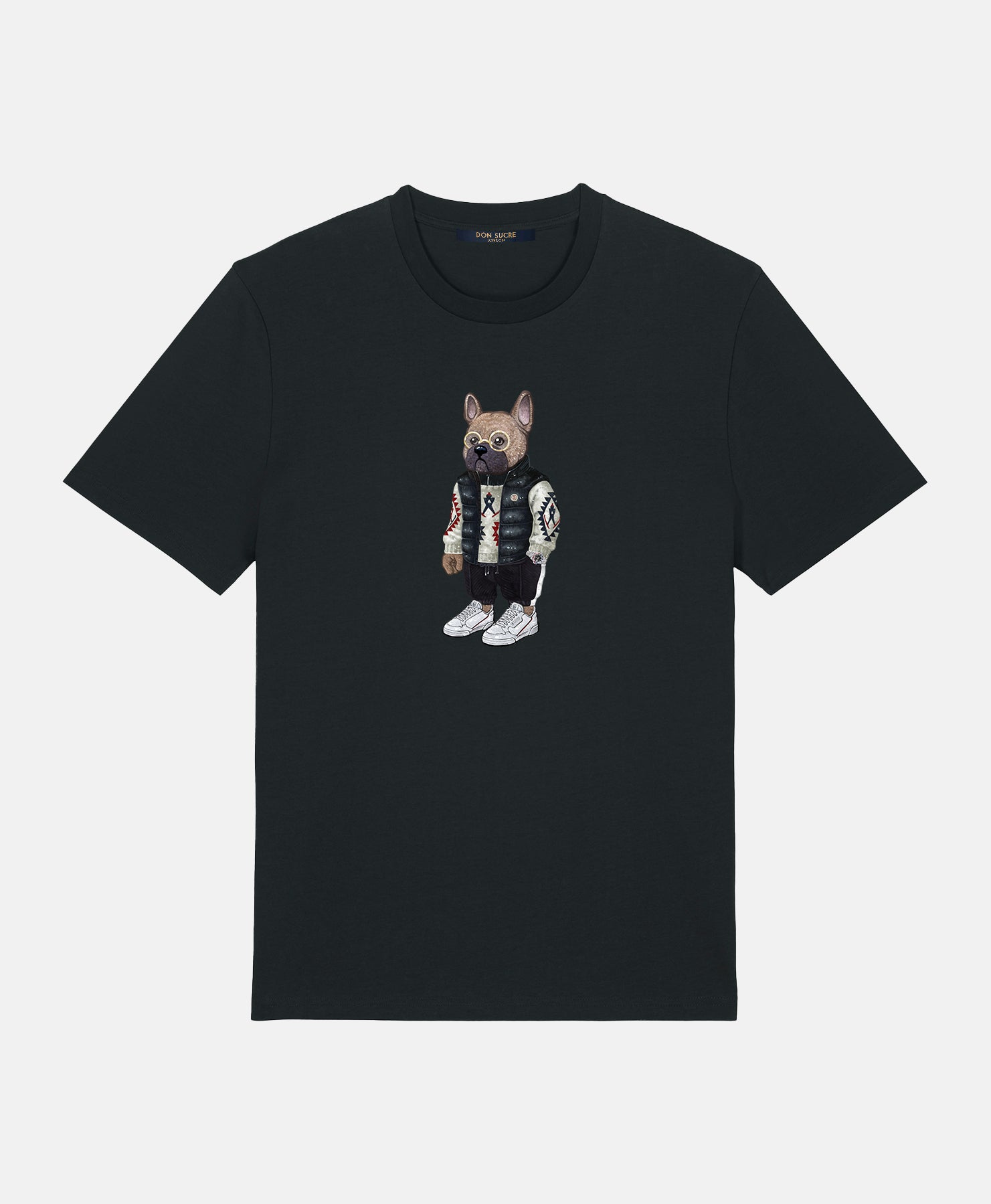 French Bulldog T-Shirt Black