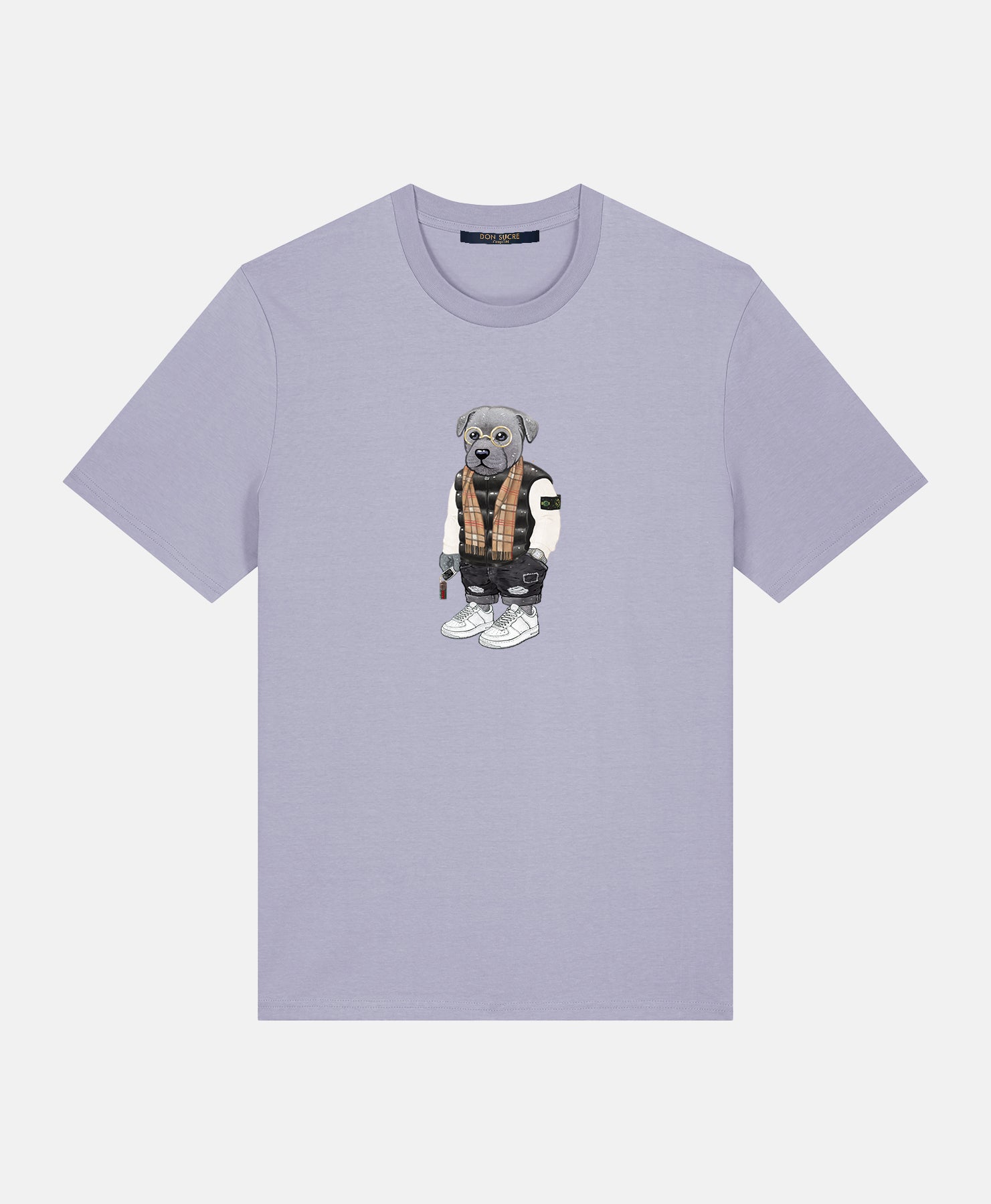 Staffordshire Bull Terrier T-Shirt Lavender
