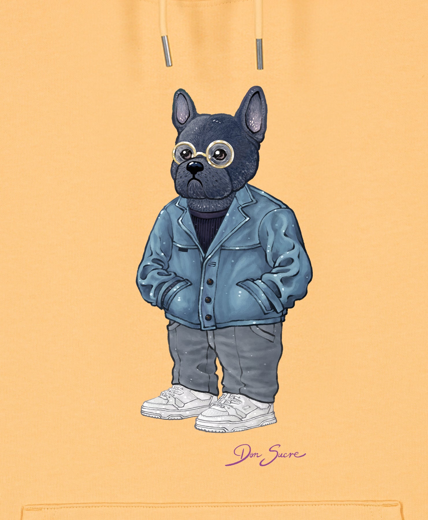 French Bulldog Hoodie Nispero