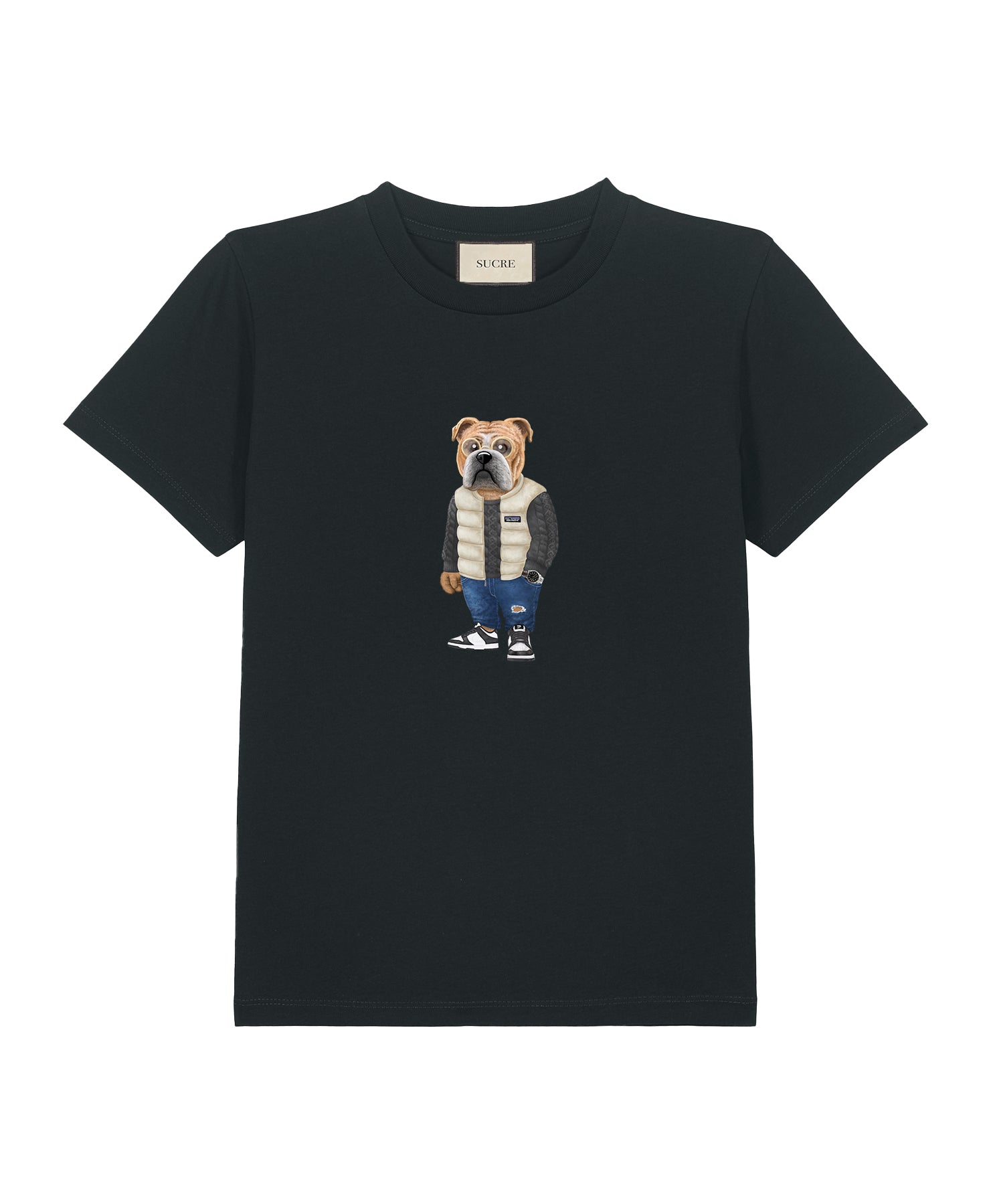 English I T-shirt Kids Black