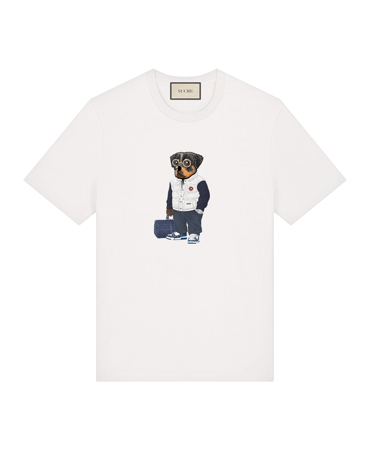 Rottweiler T-Shirt White