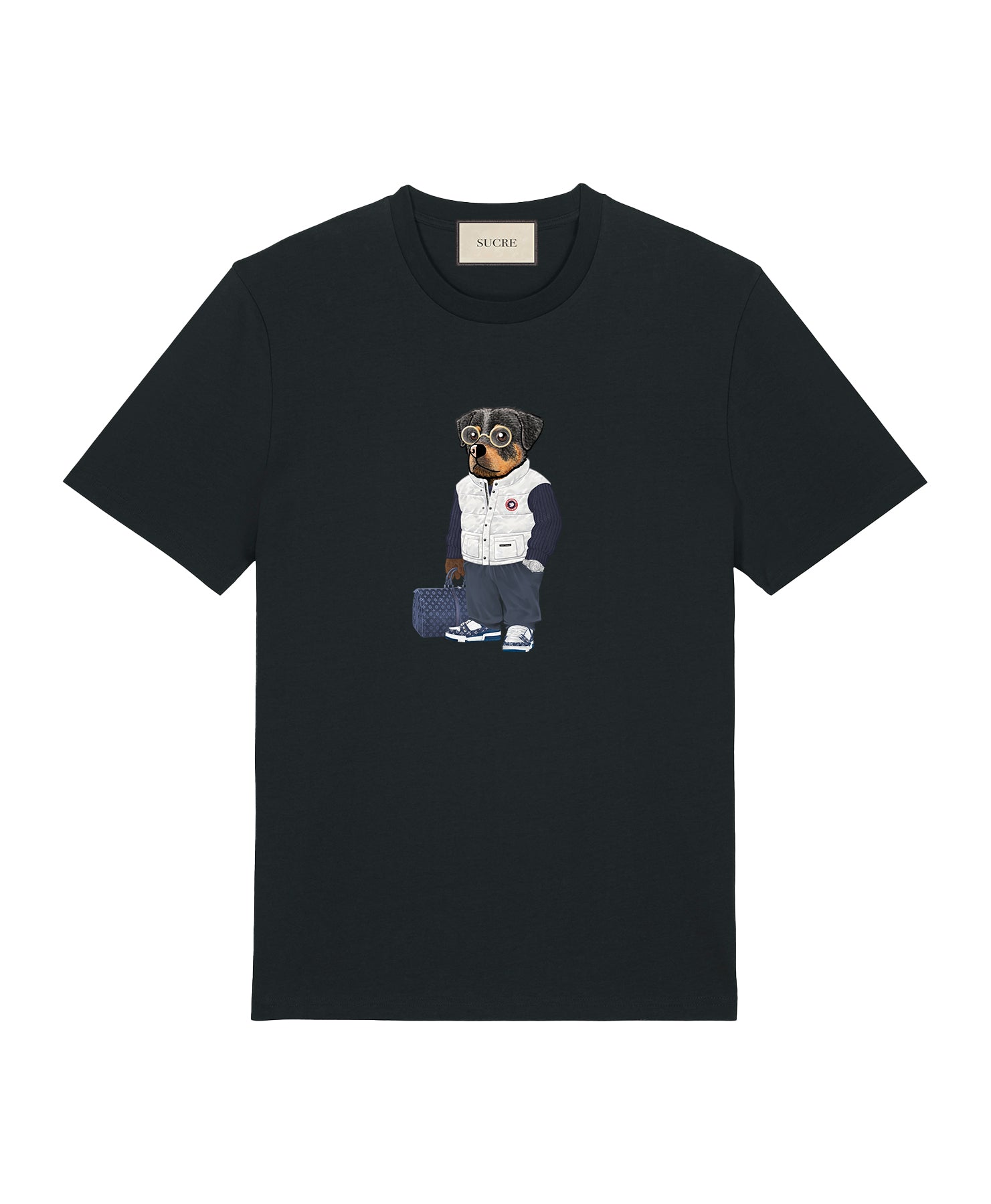 Rottweiler T-Shirt Black