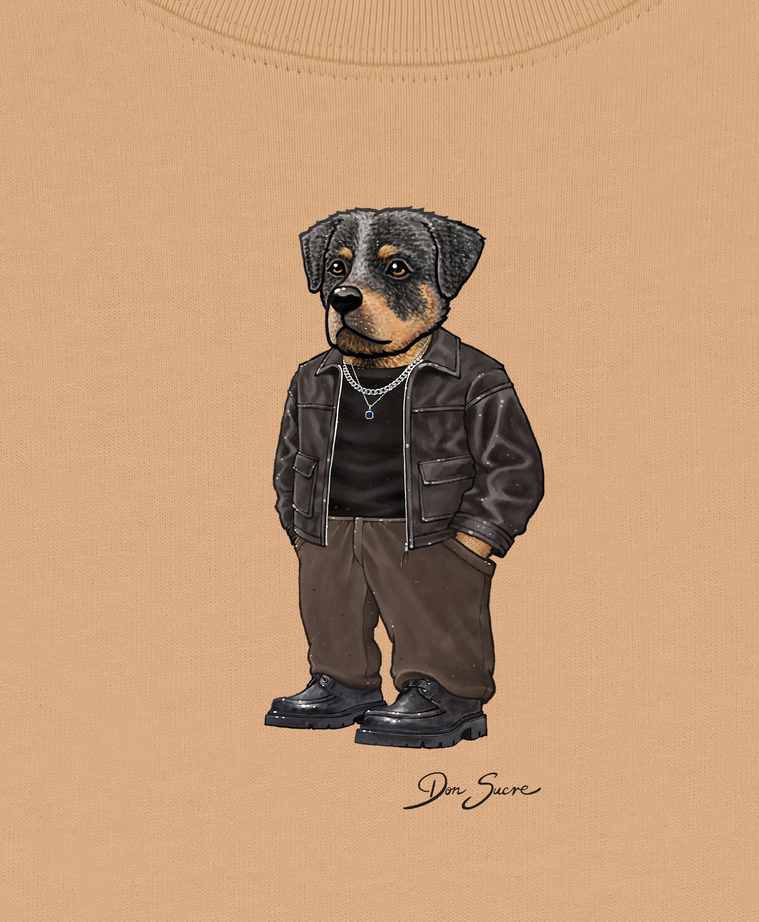 Rottweiler Jumper Latte