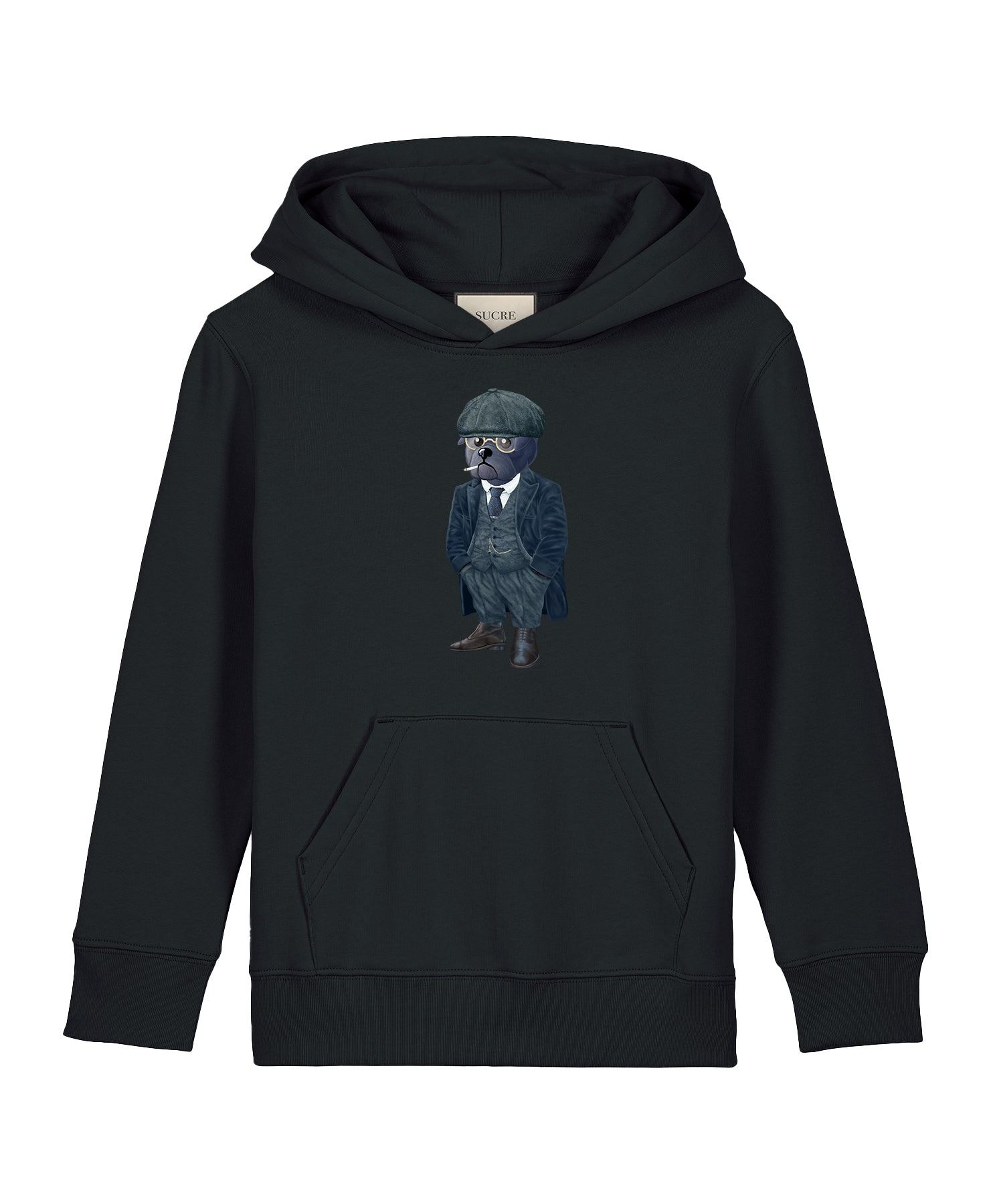 French III Hoodie Kids Black