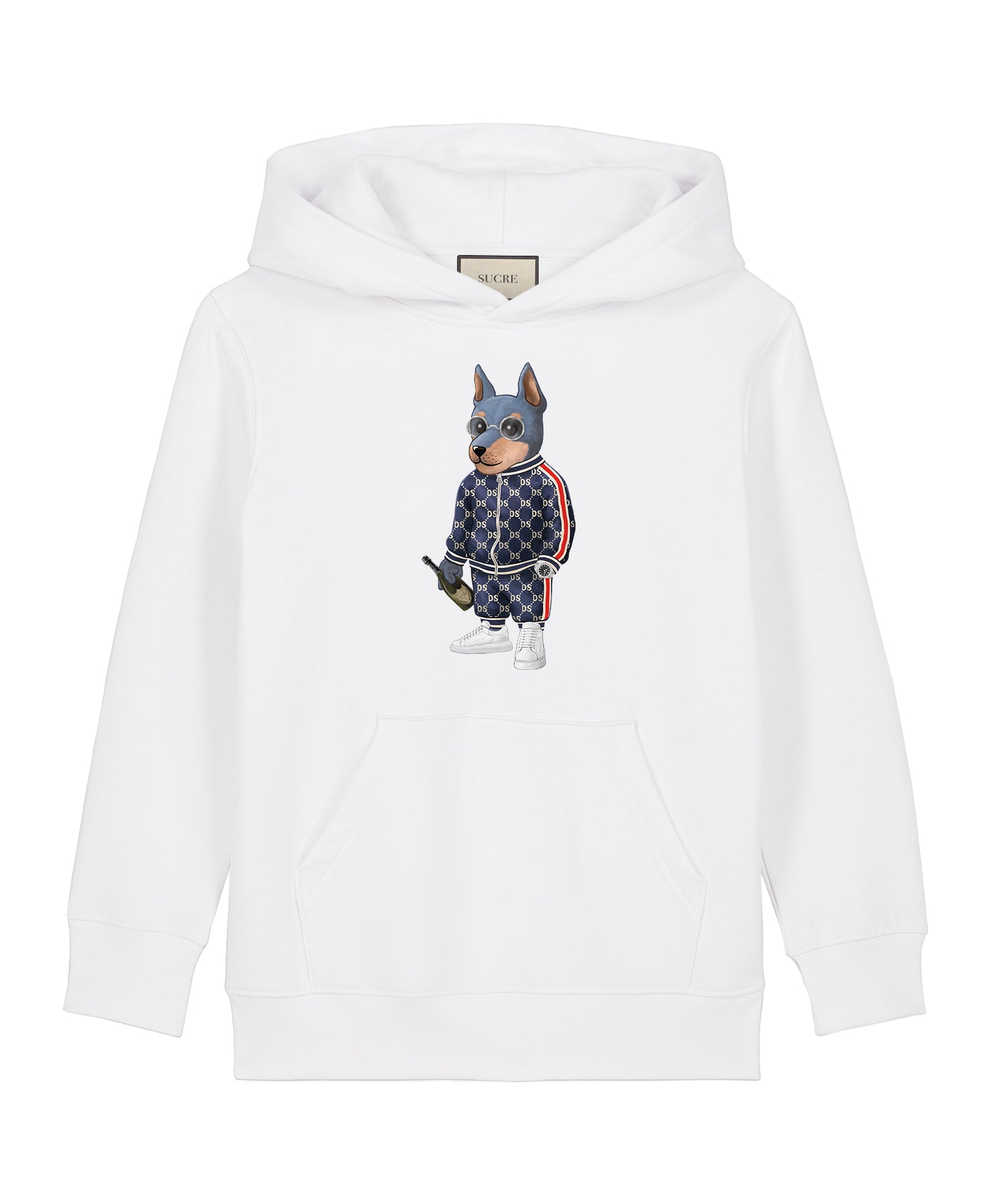 Dober I Hoodie Kids White