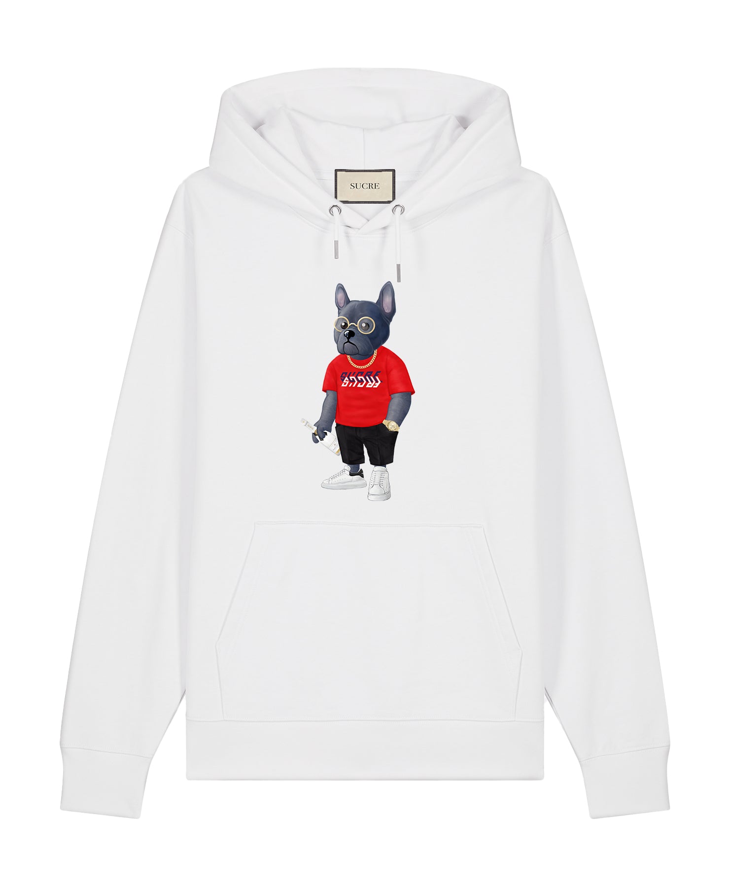 French II Hoodie White