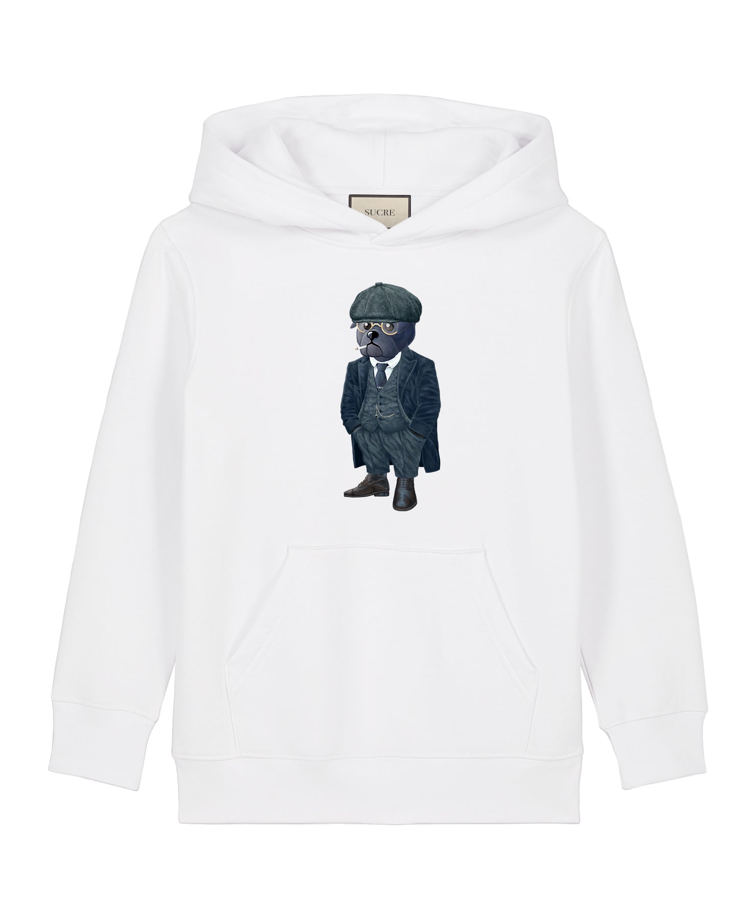 French III Hoodie Kids White