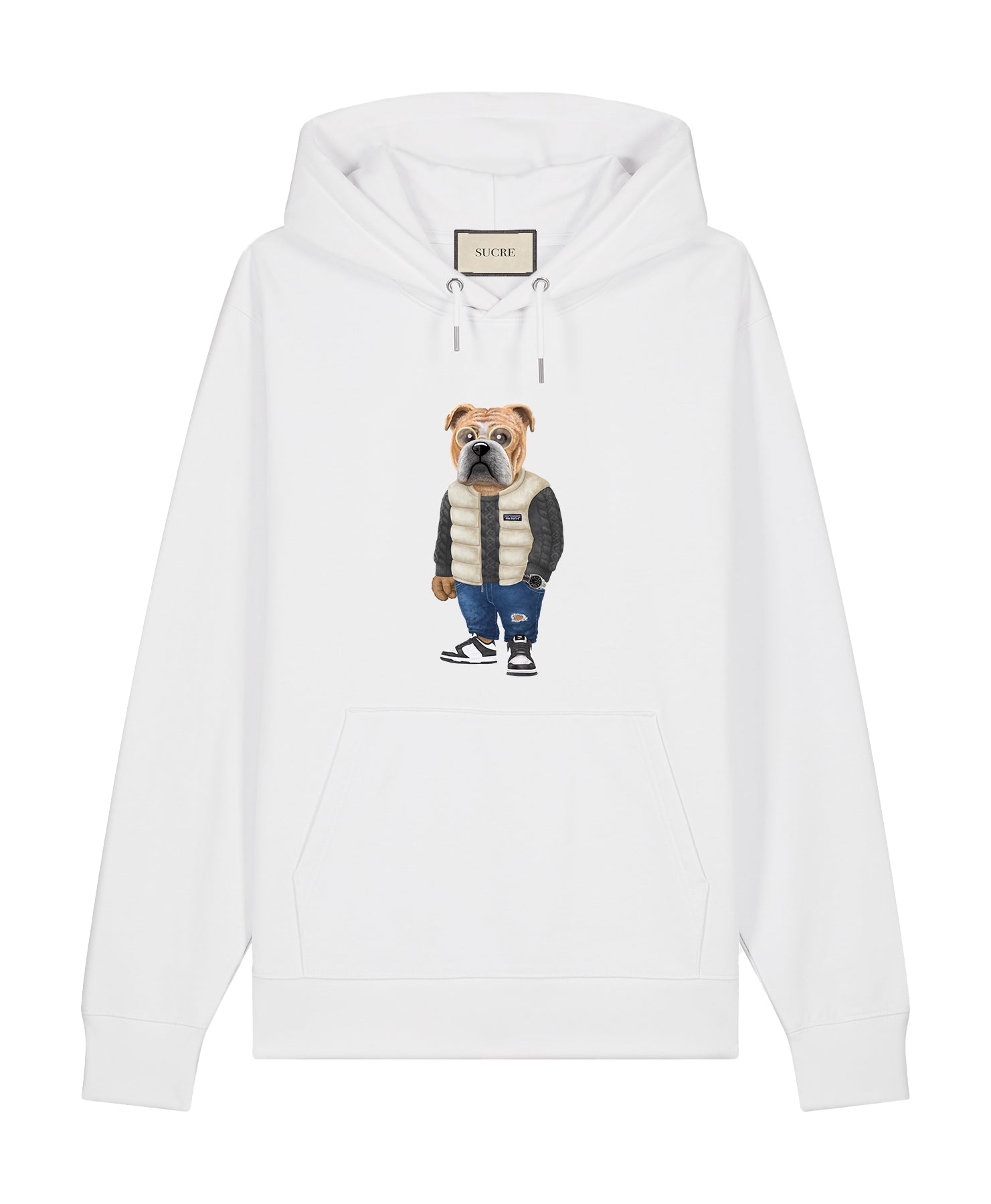 English I Hoodie White