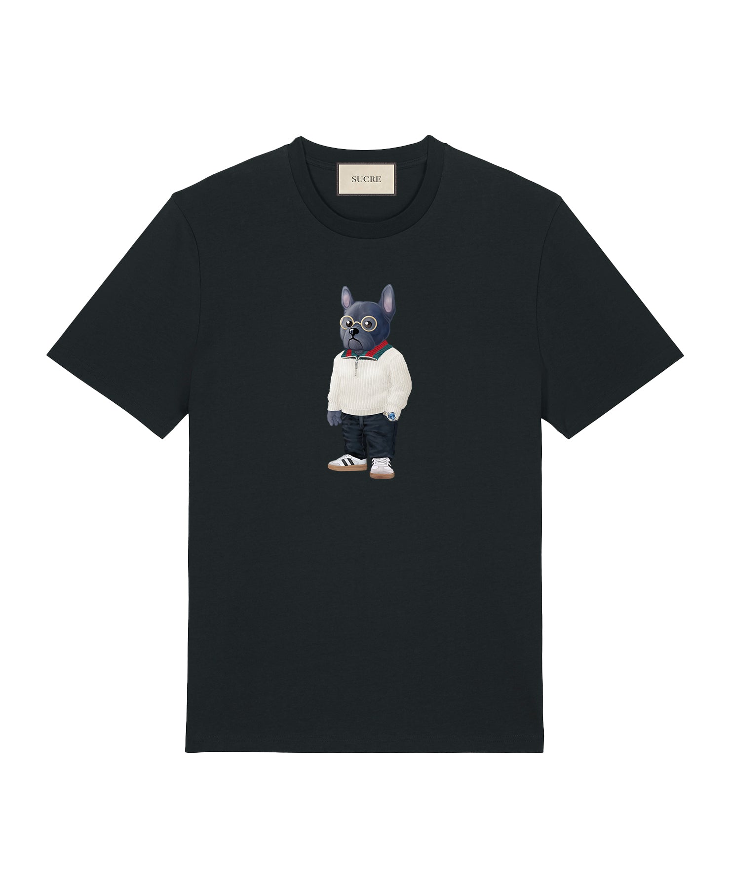 French Bulldog T-Shirt Black