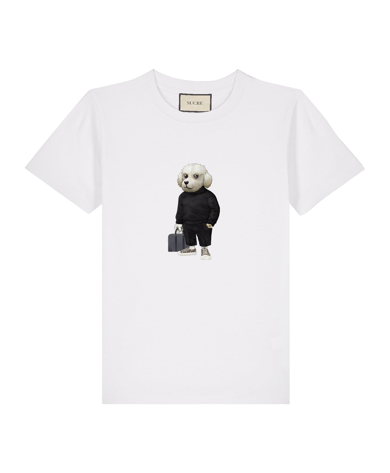 Poodle I T-shirt Kids White