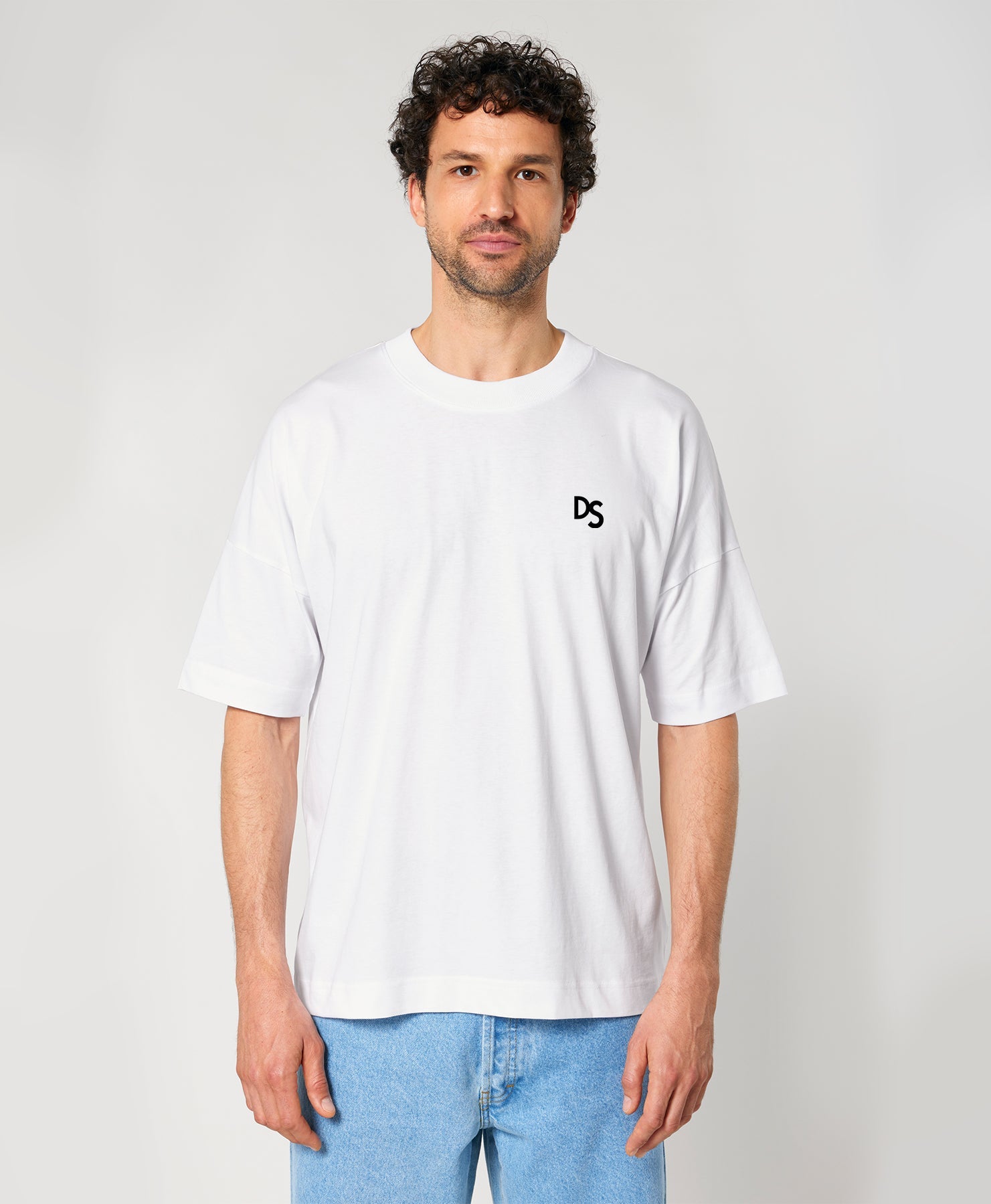 Doberman Oversize T-Shirt White